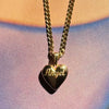 Angel Heart 222 or 444 pendant necklace in GOLD or SILVER