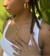 July xoxo Ring in GOLD or SILVER