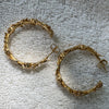 Garden Party Hoops in GOLD or SILVER