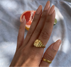 Invincible Summer ring/ GOLD or SILVER