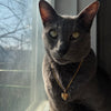 Angel Heart 222 or 444 pendant necklace in GOLD or SILVER