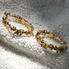 Garden Party Hoops in GOLD or SILVER