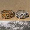 July xoxo Ring in GOLD or SILVER
