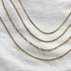 Bambi & Swan pendant necklace/ GOLD or SILVER