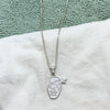 LADY DOVE pendant necklace/GOLD or SILVER!⋈!