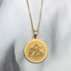 Yin Yang spooning pendant necklace/ GOLD or SILVER