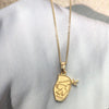LADY DOVE pendant necklace/GOLD or SILVER!⋈!