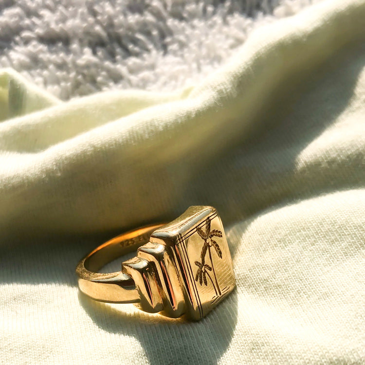 Invincible Summer ring/ GOLD or SILVER