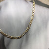 3,5mm thick Figaro chain, 20"/ GOLD or SILVER !⋈!