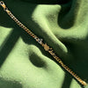 Love Club Anklet; Gold or Silver; Custom Size( takes 3 weeks to do)