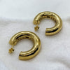 The very bold and the very beautiful hoops in GOLD