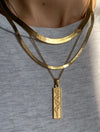 5mm Herringbone chain/ Gold or Silver