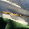 Love Club Anklet; Gold or Silver; Custom Size( takes 3 weeks to do)