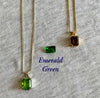 25%OFF Lucky 7 Pendant Necklace/ GOLD or SILVER, many stone colors available !⋈!