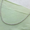 22" rope chain/ GOLD or SILVER !⋈!