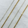 24” sporty curb chain, 2mm/ GOLD or SILVER !⋈!