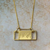 Slow Burn pendant necklace/ GOLD or SILVER !⋈!