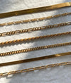 5mm Herringbone chain/ Gold or Silver